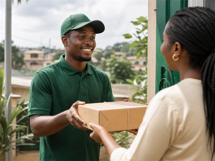 Livraison locale HAPPY UP à Yaoundé